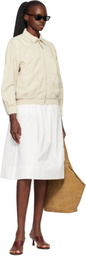 Nothing Written Beige Margaret Cotton Cricket Jacket