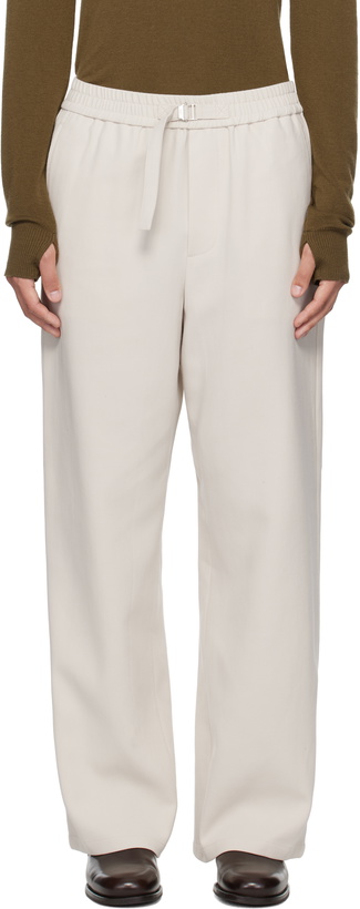 Photo: AMI Paris Beige Elasticated Trousers