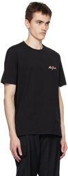 Paul Smith Black Embroidered T-Shirt