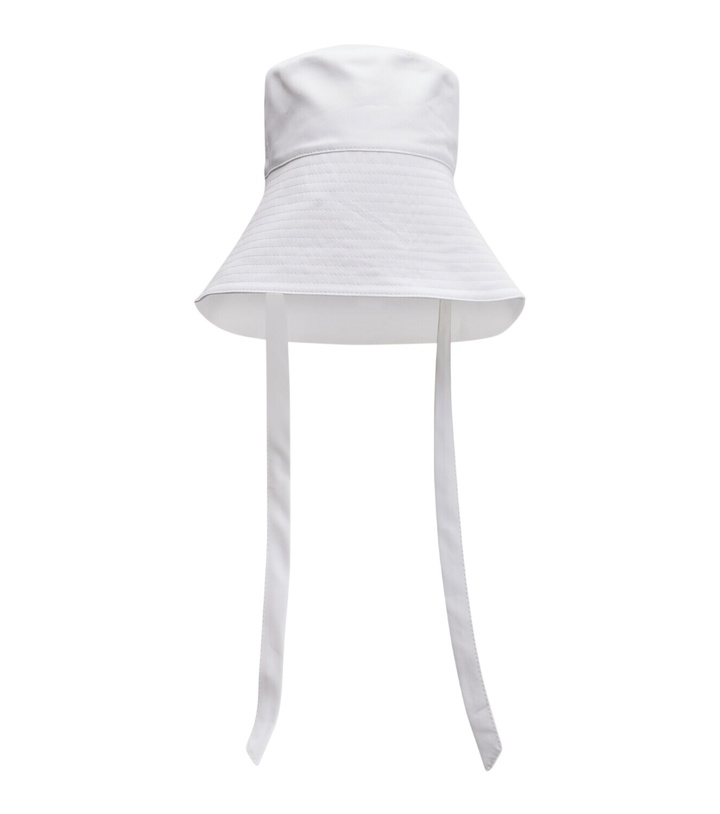 Photo: Miu Miu Cotton poplin bucket hat