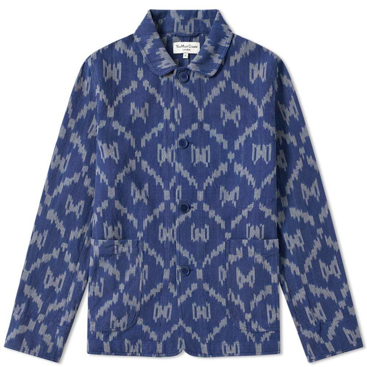 Photo: YMC Pablo Patterned Shirt Jacket