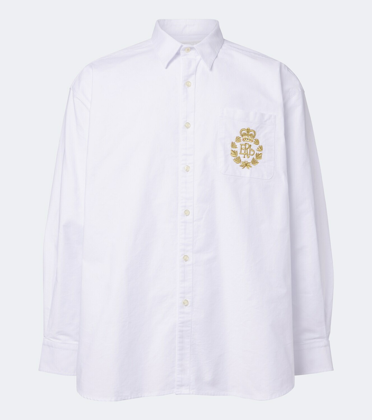 ERL Embroidered cotton shirt