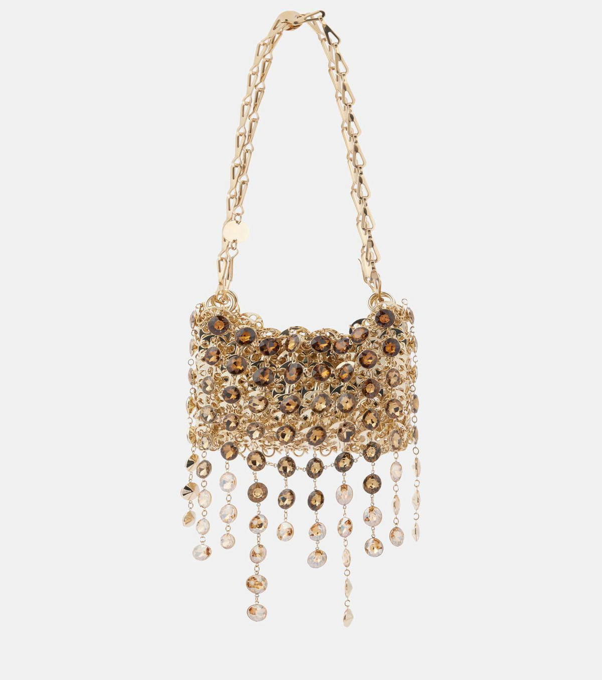 Rabanne 1969 Nano embellished shoulder bags Paco Rabanne