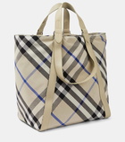 Burberry Large checked jacquard tote bag