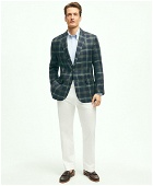 Brooks Brothers Men's Regent Classic-Fit Linen Plaid Blazer