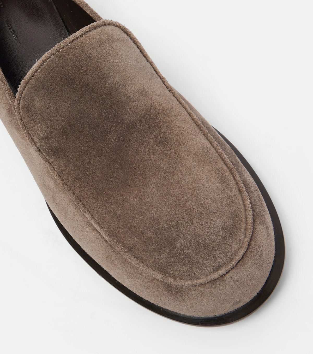 Khaite Miles suede loafers