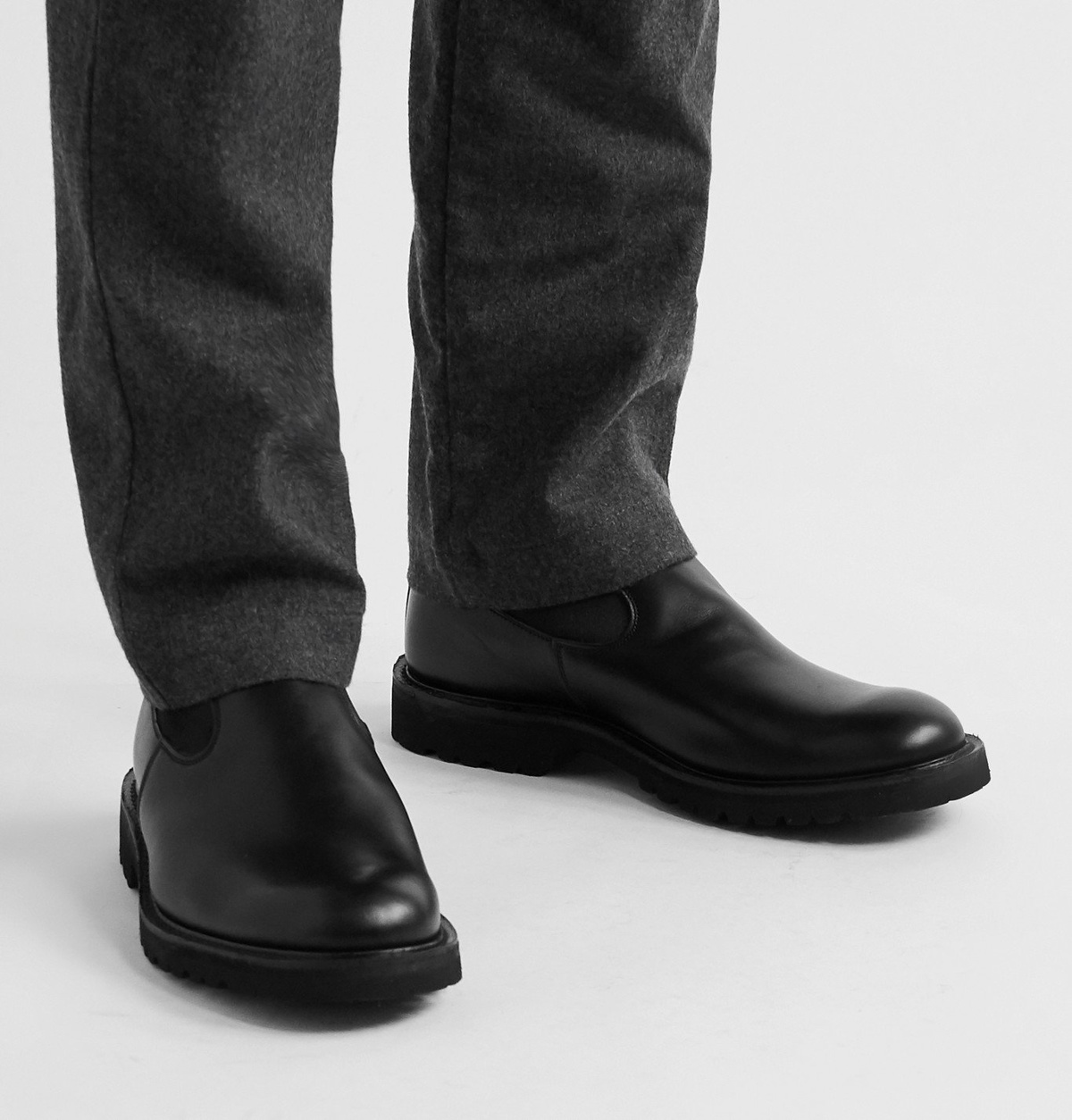 Tricker's - Stephen Leather Boots - Black Tricker's