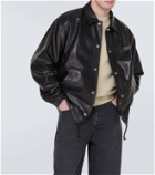 Undercover Leather overshirt