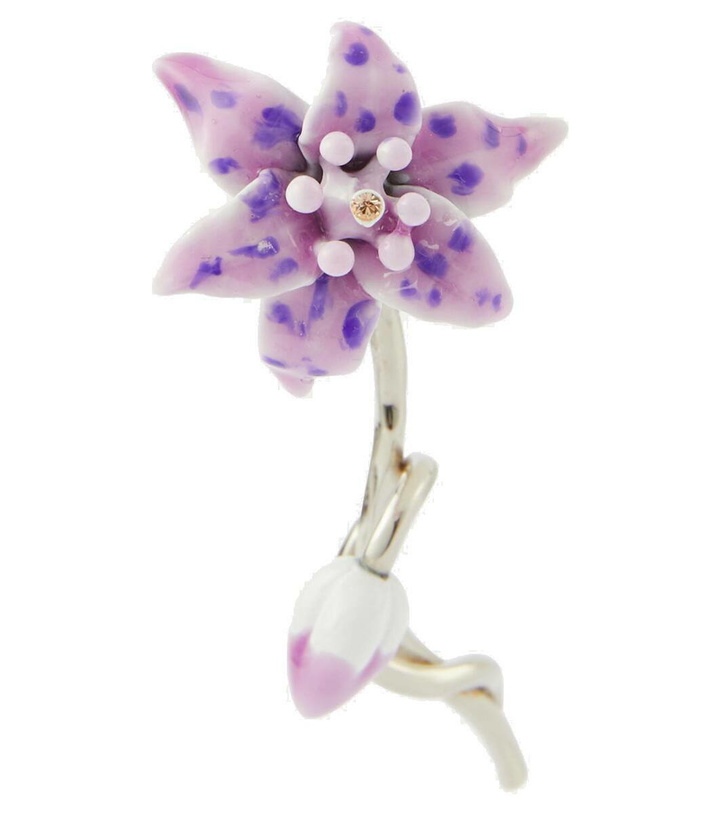 Photo: Acne Studios Flower single earring