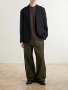 A.PRESSE - Heavy Weight Cotton-Jersey T-Shirt - Brown