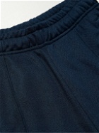 KENZO - Straight-Leg Logo-Embroidered Striped Jersey Sweatpants - Blue