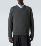 The Row Memphis cashmere and linen sweater