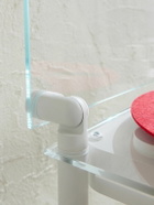 TRANSPARENT SPEAKER - Transparent Turntable with Aluminum and Glass Stand