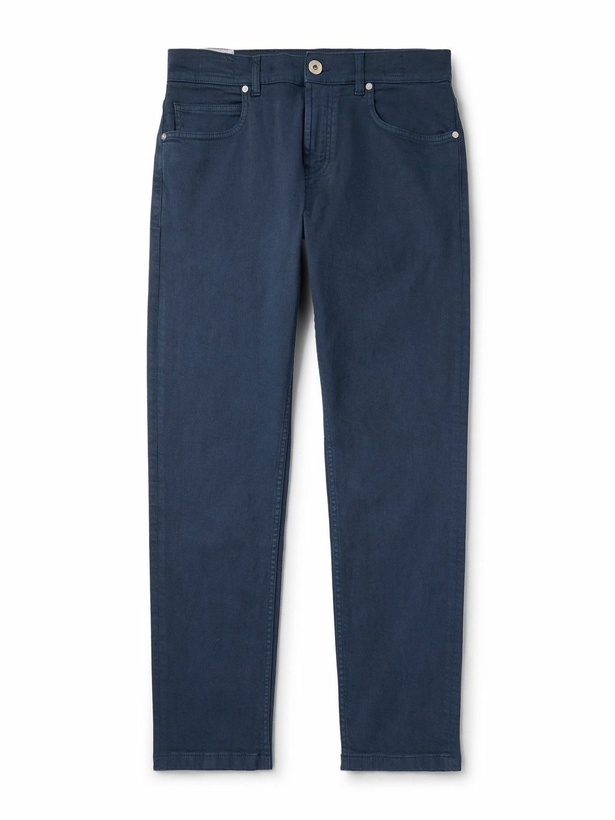 Photo: Eleventy - Slim-Fit Straight-Leg Jeans - Blue
