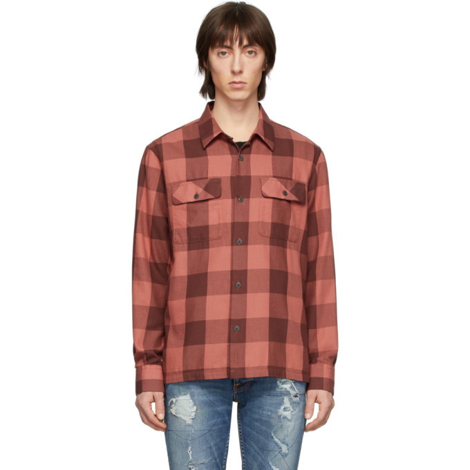 Photo: Nudie Jeans Red Block Check Sten Shirt