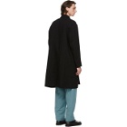 Issey Miyake Men Black Nep Tweed Coat