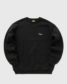 Dime MTL Classic Small Logo Crewneck Black Mens Sweatshirt