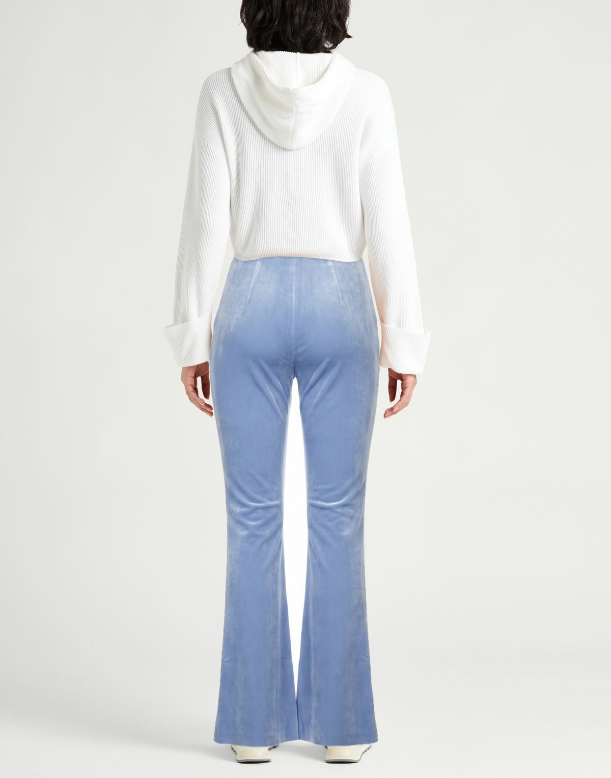 Chiara Boni La Petite Robe Womens Pants Light in Blue