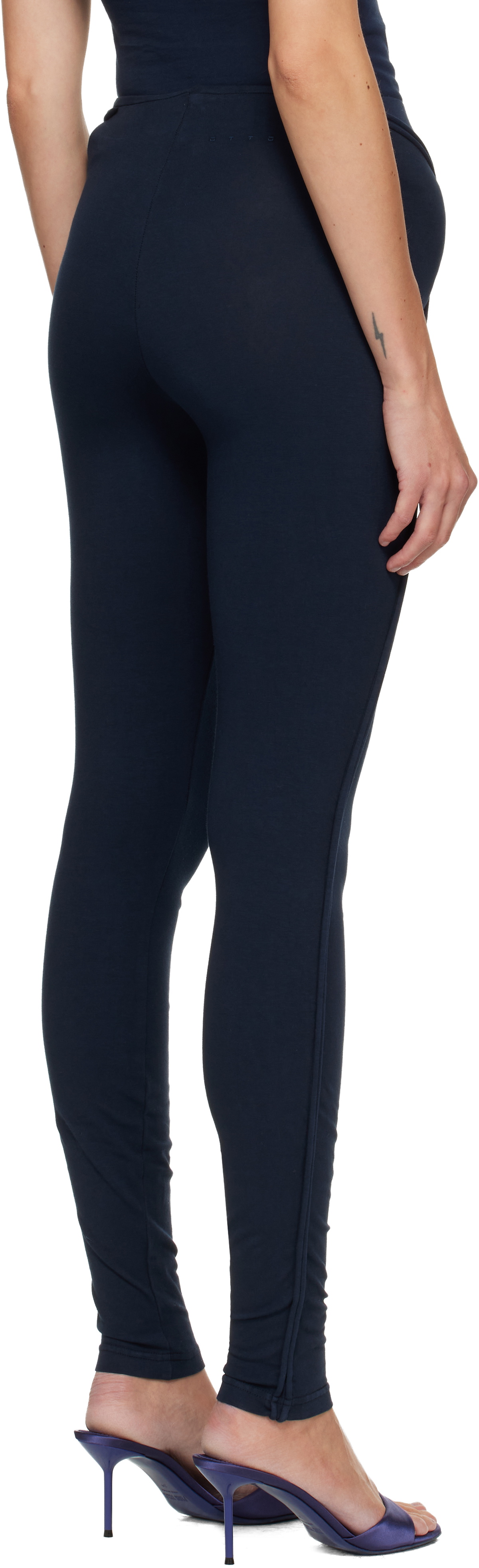 Ottolinger Navy Sculpted Hip Leggings