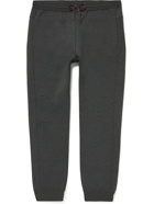 Loro Piana - Tapered Cotton-Blend Jersey Sweatpants - Gray