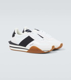Tom Ford James leather sneakers