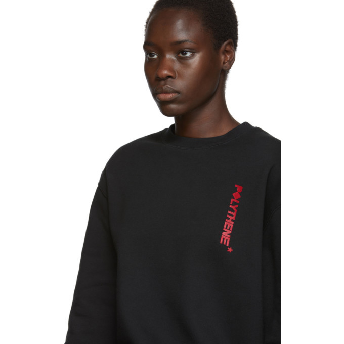 Polythene* Optics Black Vertical Sweatshirt