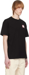 Moncler Black Printed T-Shirt