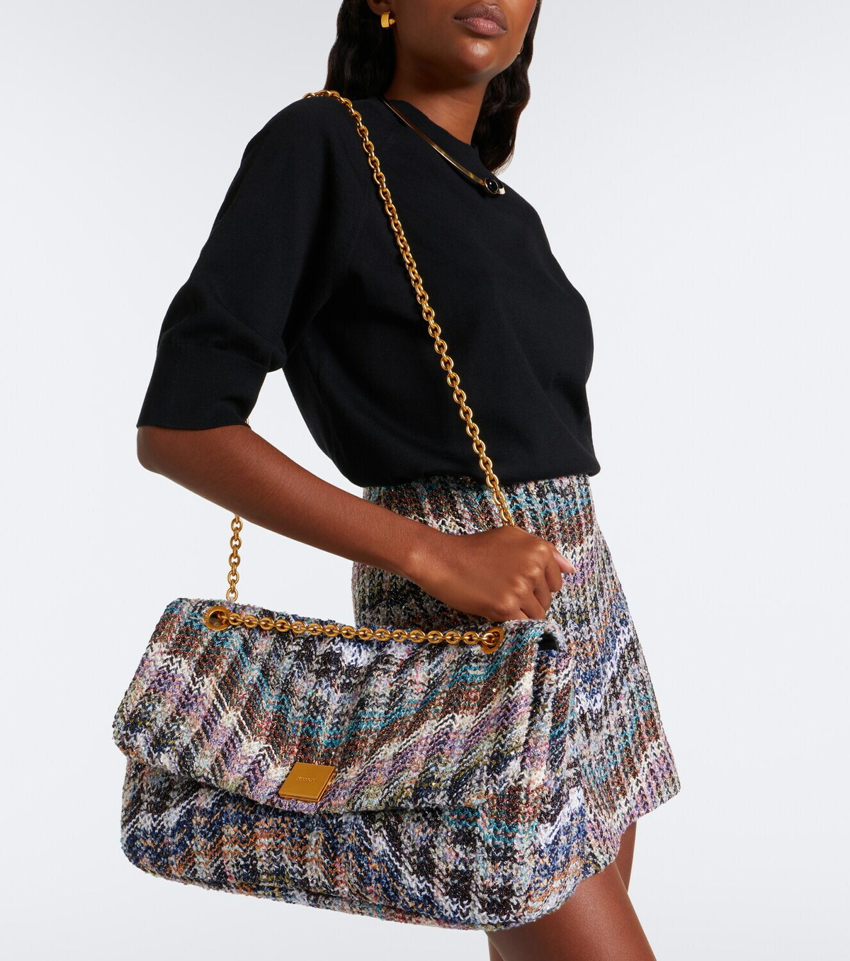 Missoni Small knitted shoulder bag