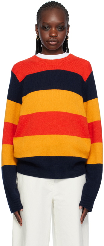 Photo: Guest in Residence Multicolor Striped Sweater