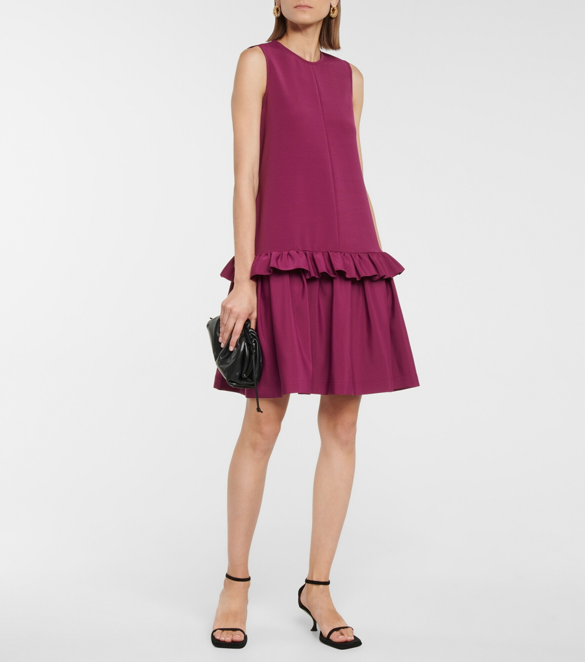 Victoria Victoria Beckham - Stretch-twill midi dress