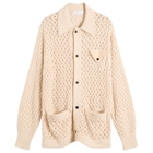 TOGA ARCHIVES Women's Lace Knit Cardigan in Off White
