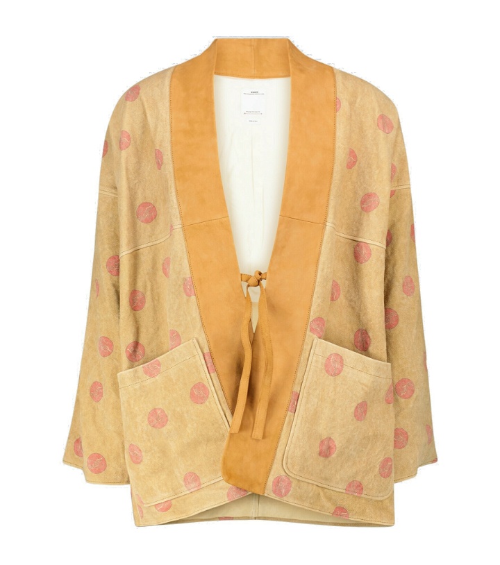 Photo: Visvim - Kiyari leather kimono jacket