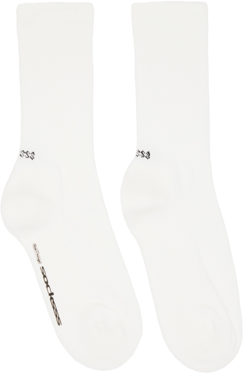 SOCKSSS Two-Pack White & Black Socks