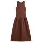 4th & Reckless Women's Shannon Midi Dress in Chocolate