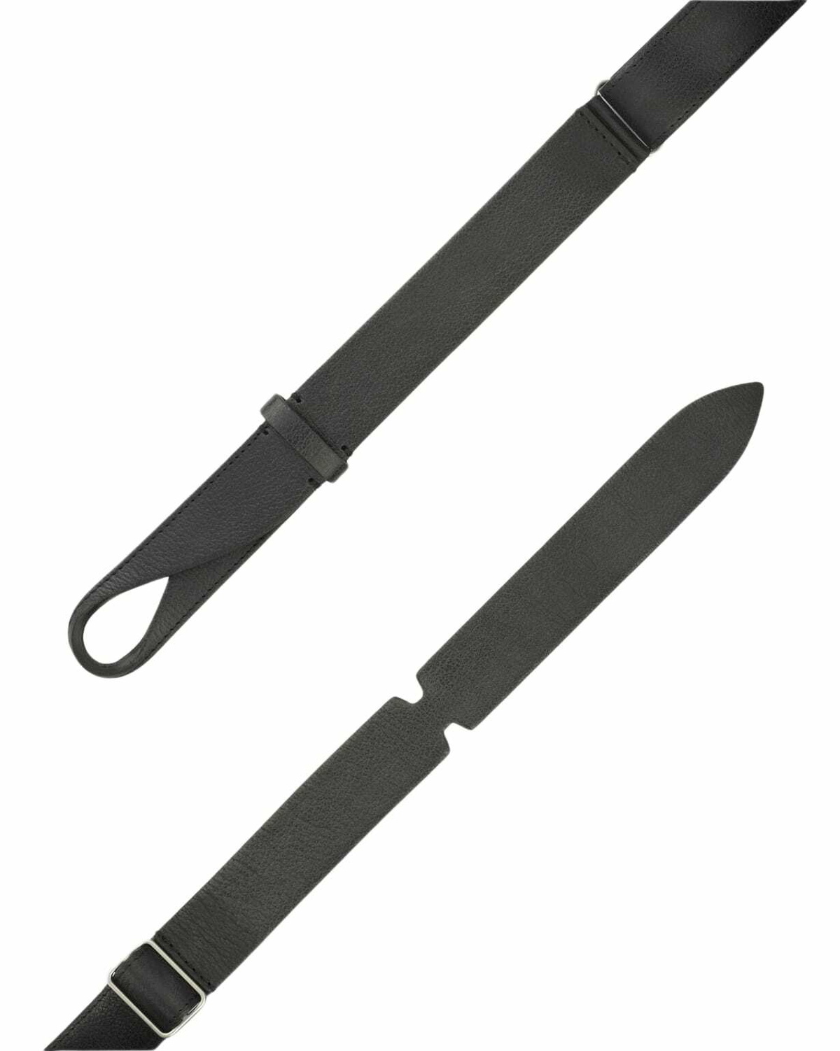 Orciani Chevrette Leather Nobuckle