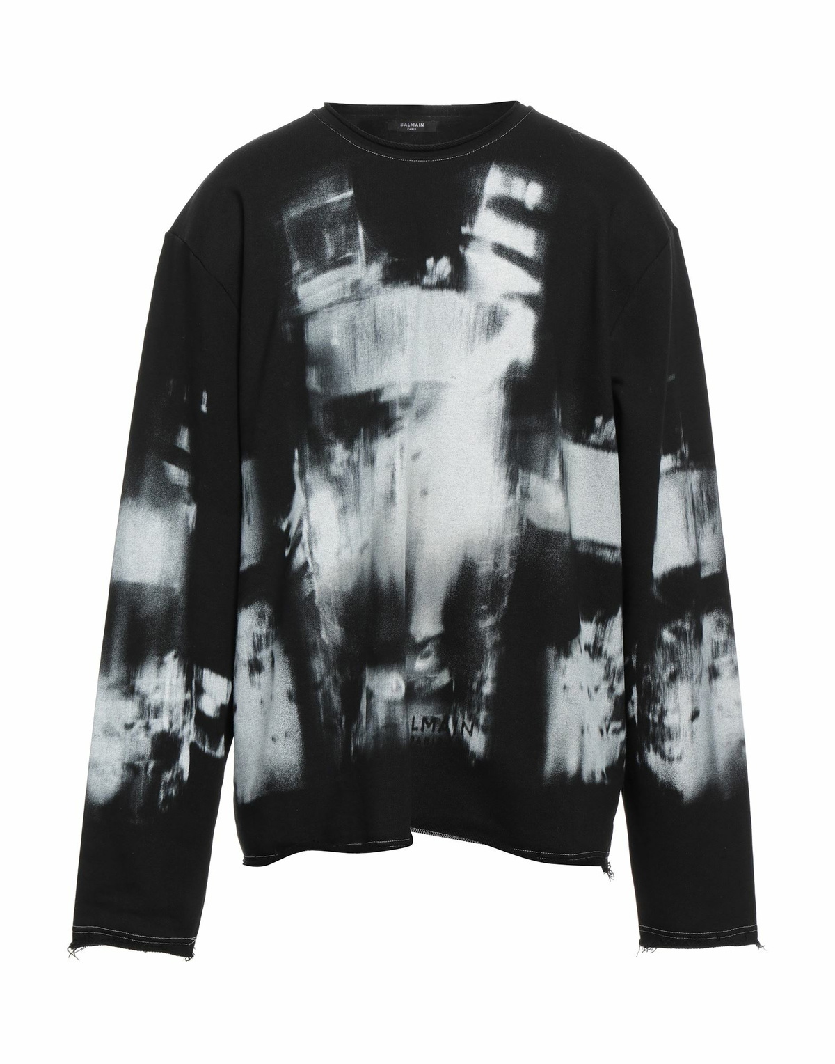 Balmain Mens Sweatshirt in Black