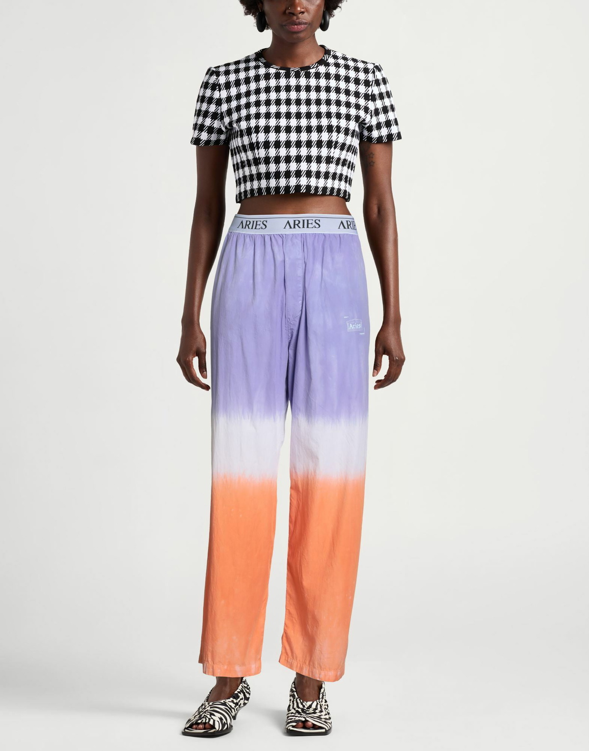 Aries Womens Pants Lilac