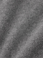 De Petrillo - Slim-Fit Merino Wool and Cashmere-Blend Sweater - Gray