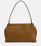 The Row Sienna leather shoulder bag