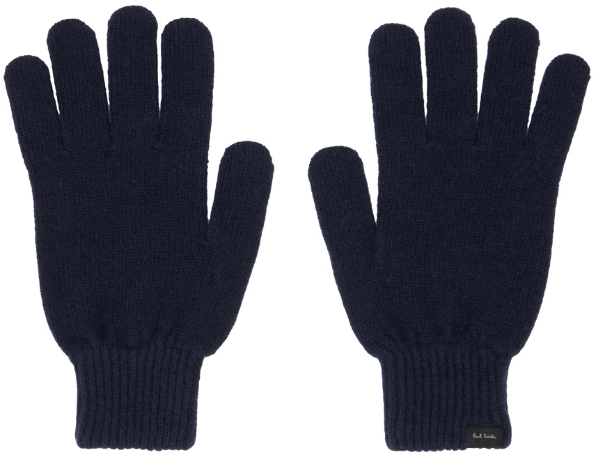 Photo: Paul Smith Navy Patch Gloves