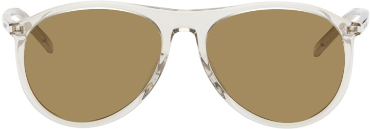 Photo: Saint Laurent Beige SL 667 Sunglasses