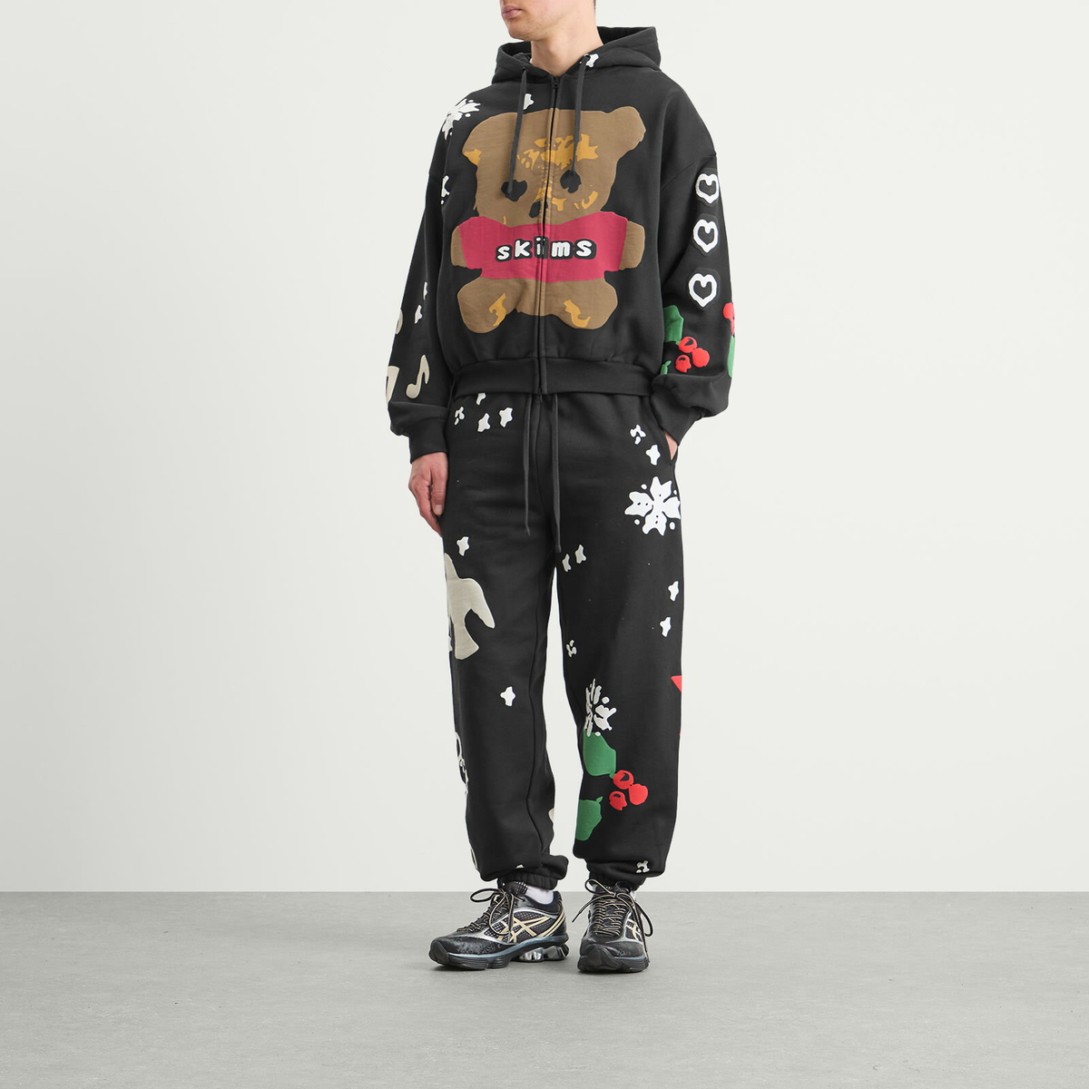 SKIMS Men's x Cactus Plant Flea Market Jogger in Onyx Dove Print