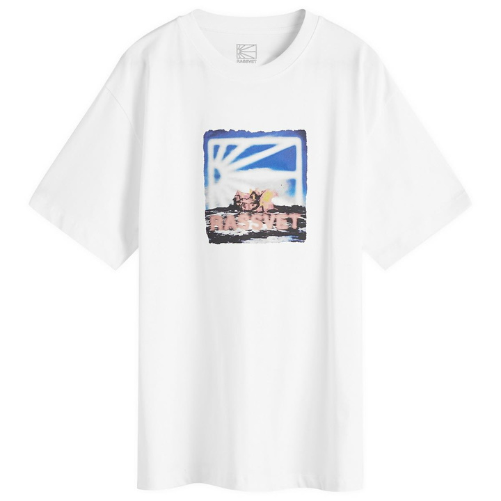 Photo: RASSVET Men's On Fire T-Shirt in White