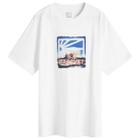 RASSVET Men's On Fire T-Shirt in White