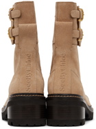 See by Chloé Beige Mallory Boots