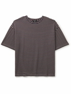 A.P.C. - Bahia Jacquard-Knit Cotton T-Shirt - Brown