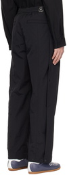 Solid Homme Black Folding Trousers