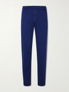 Massimo Alba - Straight-Leg Cotton-Blend Trousers - Blue