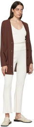 AERON Brown Jinotepe Cardigan