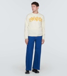 Marni Logo virgin wool sweater